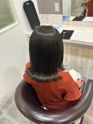 ミディアム 平瀬 胡桃のヘアスタイル