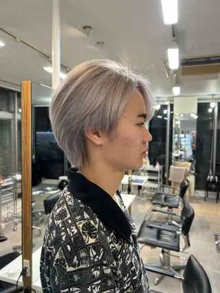 ショート カラー パーマ ヘアアレンジ メンズ キッズ ネイル マツエク・マツパ アイブロウ ショートヘア原宿 fifth コシのヘアスタイル
