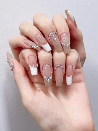 ネイル candy nail 韓国風ワンホンネイルのネイルデザイン