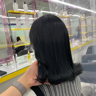 セミロング カラー ヘアアレンジ mai🍑暖色カラー /レイヤー💖のヘアスタイル