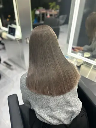 セミロング 森下 ゆきなのヘアスタイル