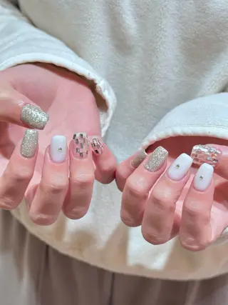 ネイル シモダ カスミ 🦀 @ksm_smdのネイルデザイン