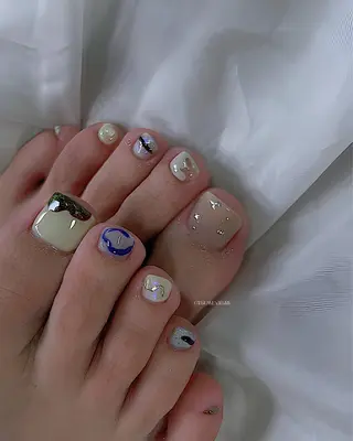 ネイル わたなべ ちかのネイルデザイン