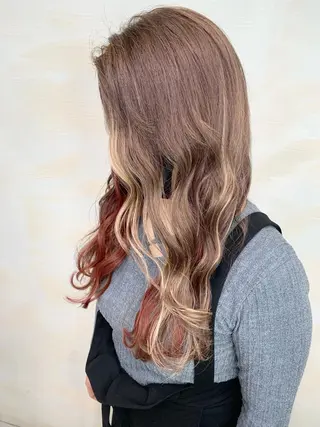 ロング カラー stylist Yumaのヘアスタイル