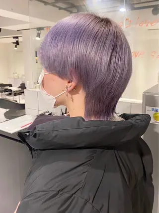 メンズ 🤍韓国大人っぽ ベージュMAI🤍のヘアスタイル