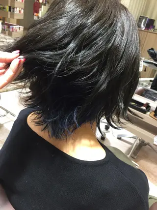 ショート カラー cherir髪質改善 パーソナルカラー診断のヘアスタイル