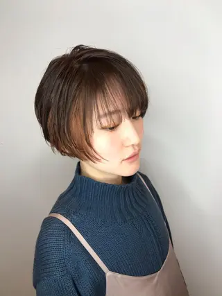 ショート カラー 【似合わせカット】 松尾一気のヘアスタイル