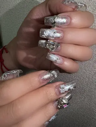 ネイル コネコネイルサロン モデル用のネイルデザイン