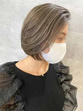ショート カラー ヘアアレンジ ネイル マツエク・マツパ 井上 一平のヘアスタイル