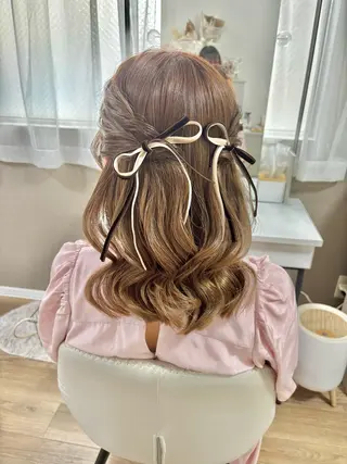 ヘアアレンジ 矢野 映見の眉毛・アイブロウイメージ