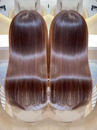 セミロング レイヤー❣️縮毛矯 川村利幸のヘアスタイル