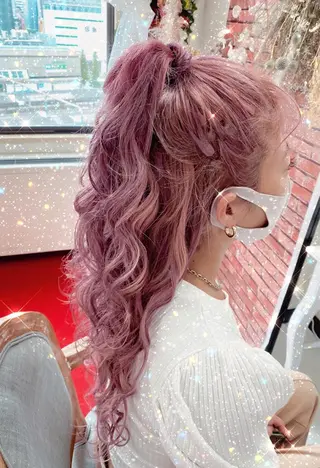 ヘアアレンジ ヘアセットサロン ココのヘアスタイル