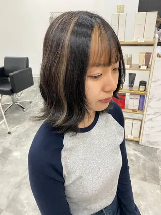 ミディアム Belle   / kaede🍁のヘアスタイル