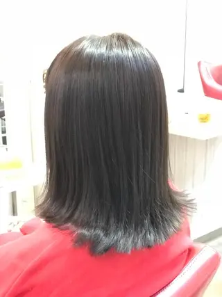 ミディアム カラー 渋谷宮益坂 omoのヘアスタイル