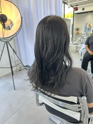 カラー risa | 透明感 カラー|レイヤーのヘアスタイル