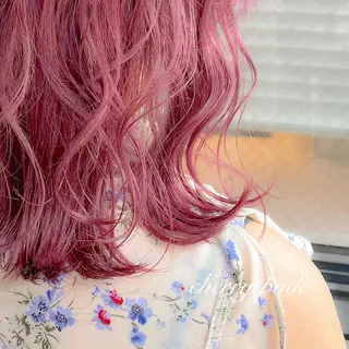 ロング カラー パーマ ヘアアレンジ メンズ キッズ マツエク・マツパ 🎀愛されモテヘア♡ 梅澤夏基🎀のヘアスタイル