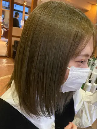 ミディアム カラー 🐻千葉 碧和🐻のヘアスタイル