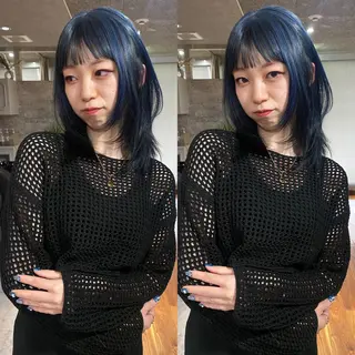 ミディアム カラー mai / linoah˚✧のヘアスタイル