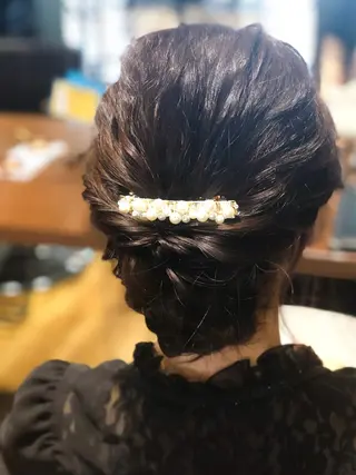 セミロング あらい なつみのヘアスタイル