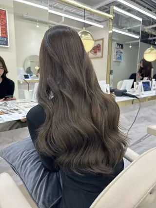 ロング カラー こはな🎀梅田🎀 透明感カラー💖のヘアスタイル