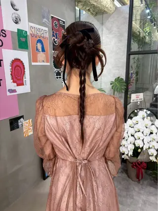 ロング ヘアアレンジ umu.【ウム】 ricoのヘアスタイル