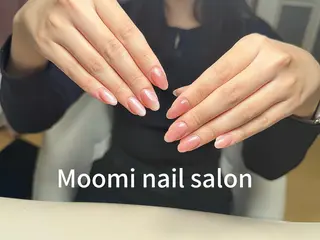 ショート 長さだし専門 Moominのネイルデザイン