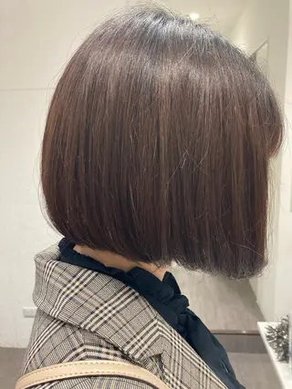 ミディアム ミルクティー量産💙 💙ブリーチ特化💙のヘアスタイル
