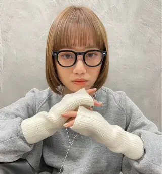 ショート ♥️似合わせボブ/ 縮毛矯正/大和田拓夢のヘアスタイル