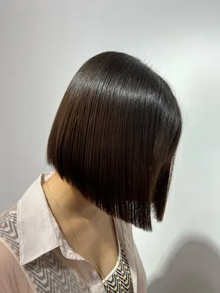 ショート カラー 神戸ボブ✂️ ioe三宮/田 伸佳のヘアスタイル
