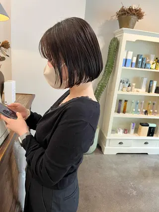 ミディアム 宮腰 瑠果のヘアスタイル
