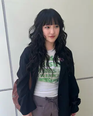 セミロング カラー 名古屋栄/ブリーチ/ ボブ🧃木下桃嘉のヘアスタイル