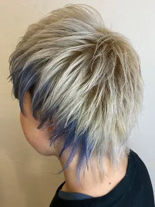 ショート カラー 新宿メンズ人気No1 仙頭　由範のヘアスタイル