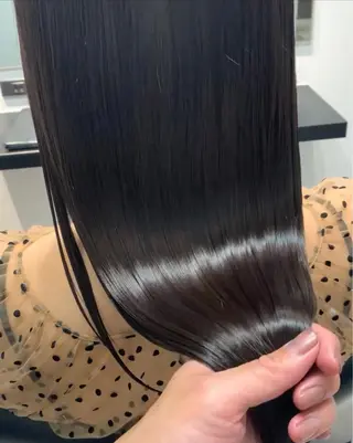 セミロング カラー ✨透明感カラー✨髪質 改善✨国分魚生のヘアスタイル