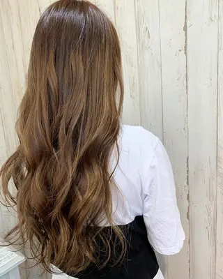 ロング カラー 心斎橋韓国ボブ 好原良真のヘアスタイル