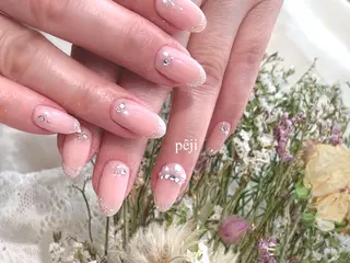 セミロング m kaori𓃟のネイルデザイン