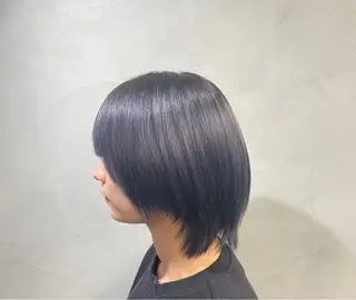セミロング カラー ヘアアレンジ fifth 石川 凪のヘアスタイル
