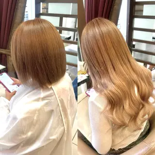 ヘアメ🎀推しカラー 🥣横浜/しほ🧸のヘアスタイル