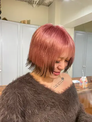 カラー 🤩噂のMr.髪ポジ ティブ®️yu🤩のヘアスタイル