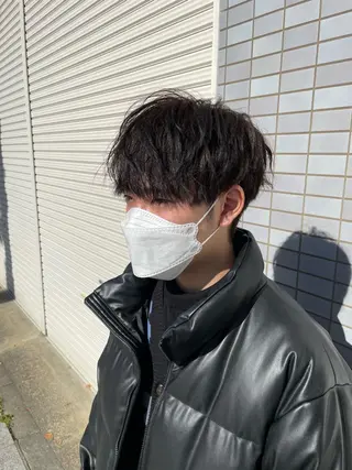 ショート メンズ lanugo 越打　優のヘアスタイル