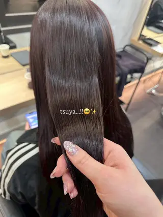 セミロング カラー L.E.M 仙台のヘアスタイル