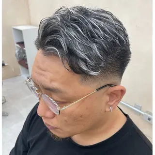 ショート カラー 奥山義進/大宮 /ダブルカラーのヘアスタイル