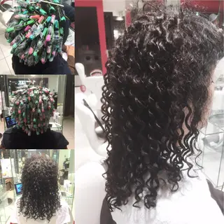 ロング パーマ ミヤザキ コージのヘアスタイル