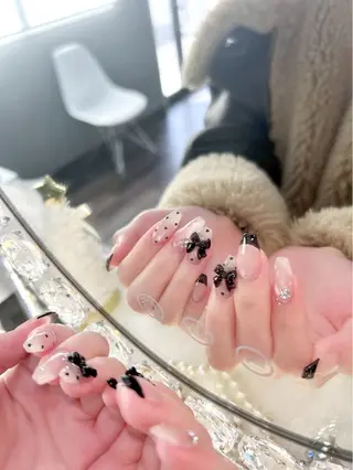 ネイル 【ちゅるん韓国🪄】 Aina🤍のネイルデザイン