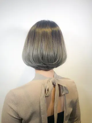 ミディアム 池田 寿子のヘアスタイル