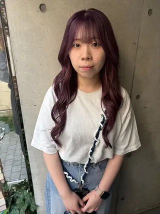 ロング 【美ボブ.艶カラー. 梅田茶屋町】midoのヘアスタイル