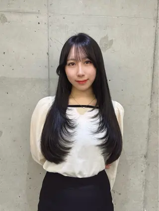 ロング Hinane ‪❤︎‬のヘアスタイル