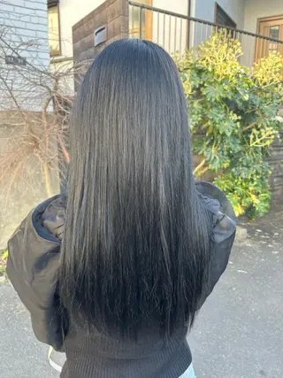 カラー ダブルスキルエクステ /羽エクステ白石宇由のヘアスタイル