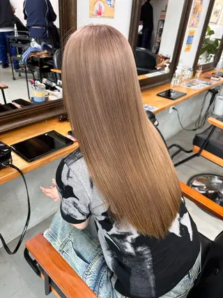ロング カラー 💖艶・ブリーチ 透明感miyu💖のヘアスタイル