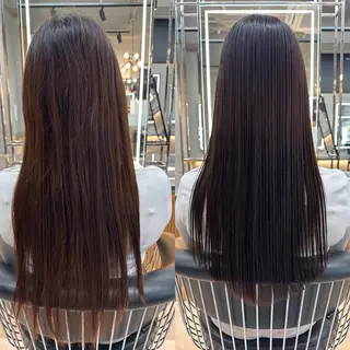 ロング カラー ✨髪質改善特化✨副 店長椎葉信乃介のヘアスタイル