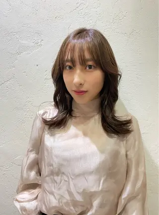 ミディアム 💜髪質改善💜韓国 レイヤー💜TAKUのヘアスタイル